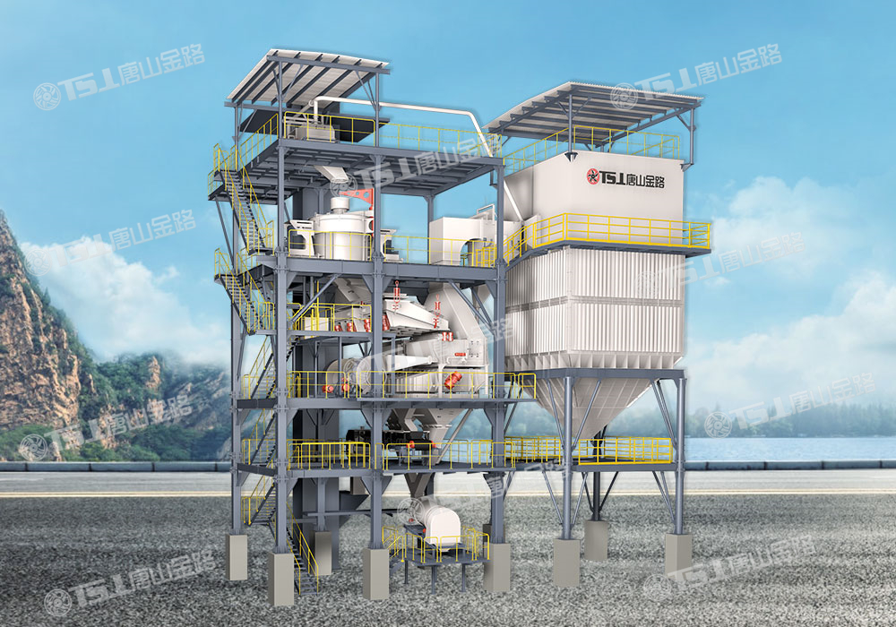 生產(chǎn)高品質(zhì)機(jī)制砂，請選擇唐山金路V9干式制砂樓