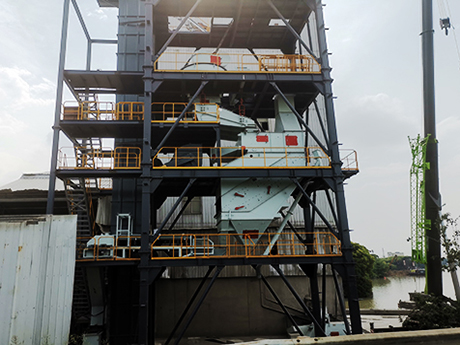 建筑垃圾制砂如何配置生產(chǎn)線？參考江蘇張家港制砂樓項目