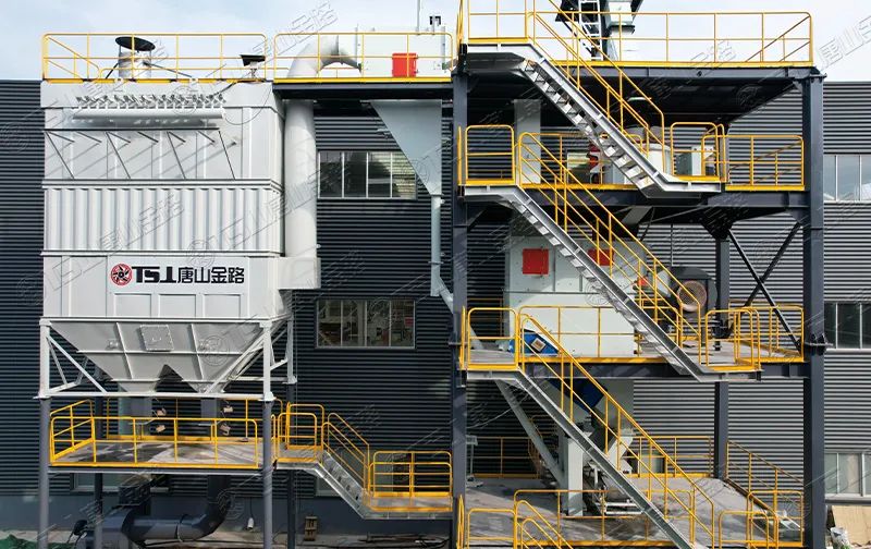 浙江干法制砂樓項(xiàng)目安裝飛快，馬上完工！