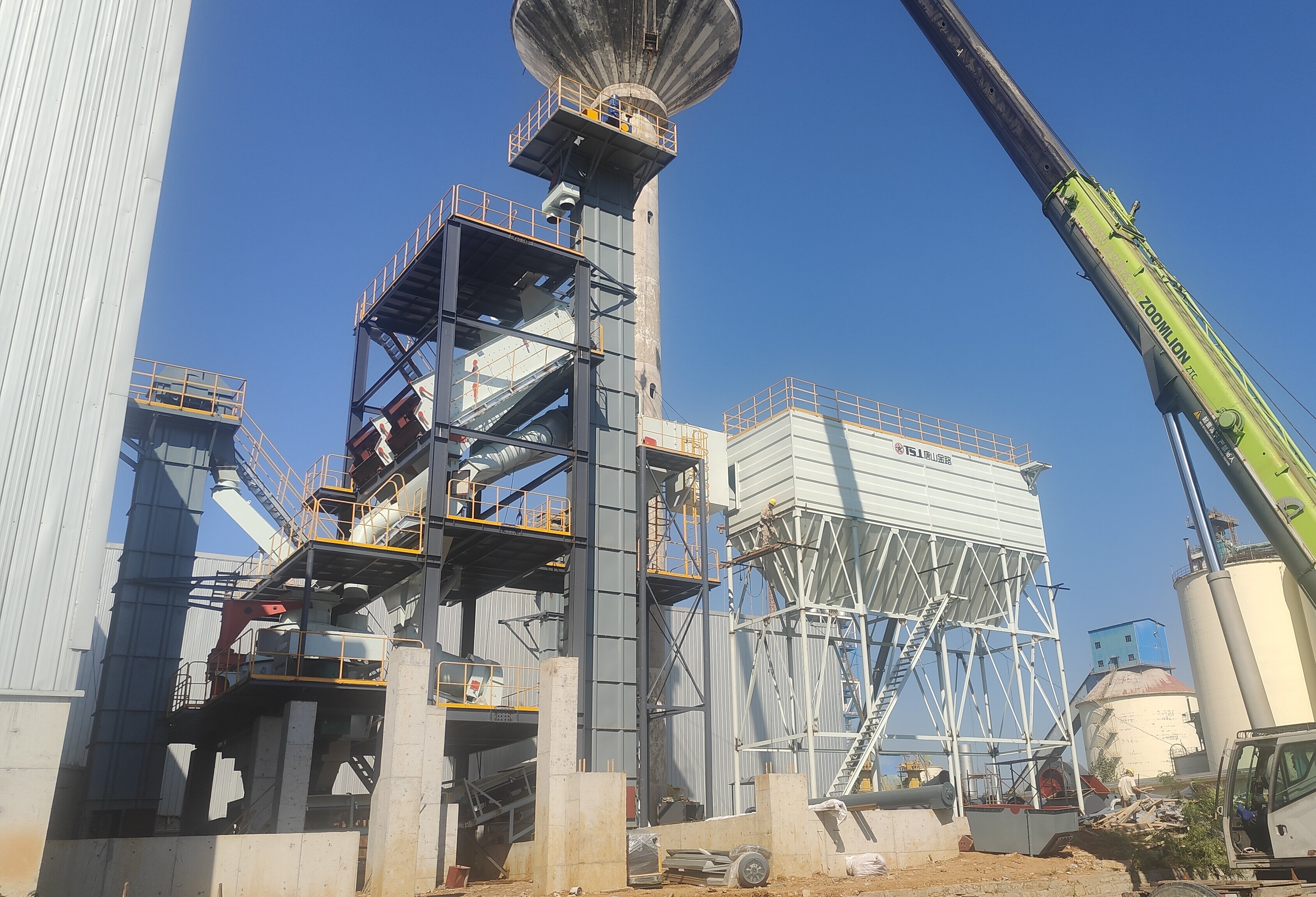 制砂樓石粉制砂：先篩后破，從源頭降低主機能耗